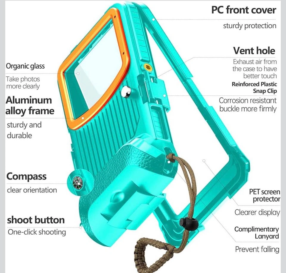 Universal Diving Phone Case for 5.4"-6.9", 15m/50ft Underwater - photo 3