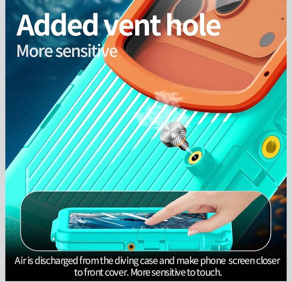 Universal Diving Phone Case for 5.4"-6.9", 15m/50ft Underwater - photo 4