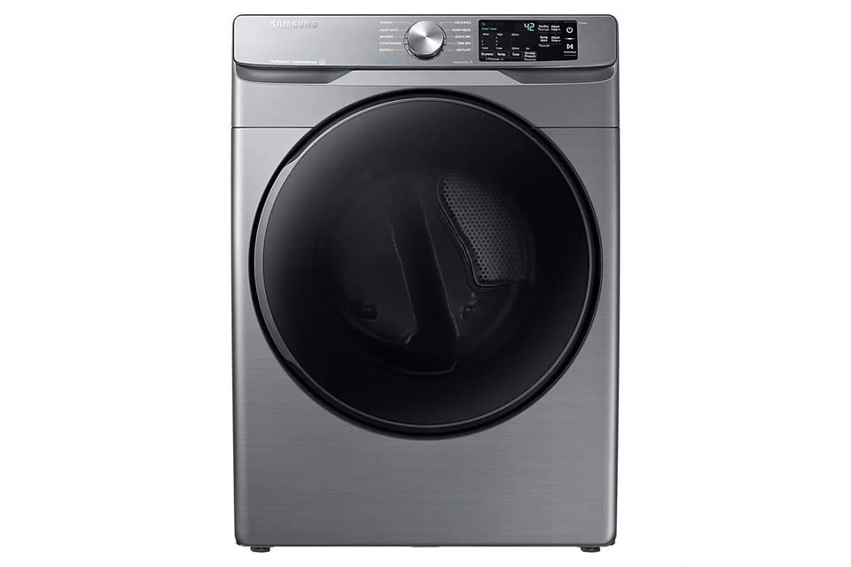 Samsung 7.5 cu. ft. Electric Dryer, Platinum - DVE45T6100P/AC