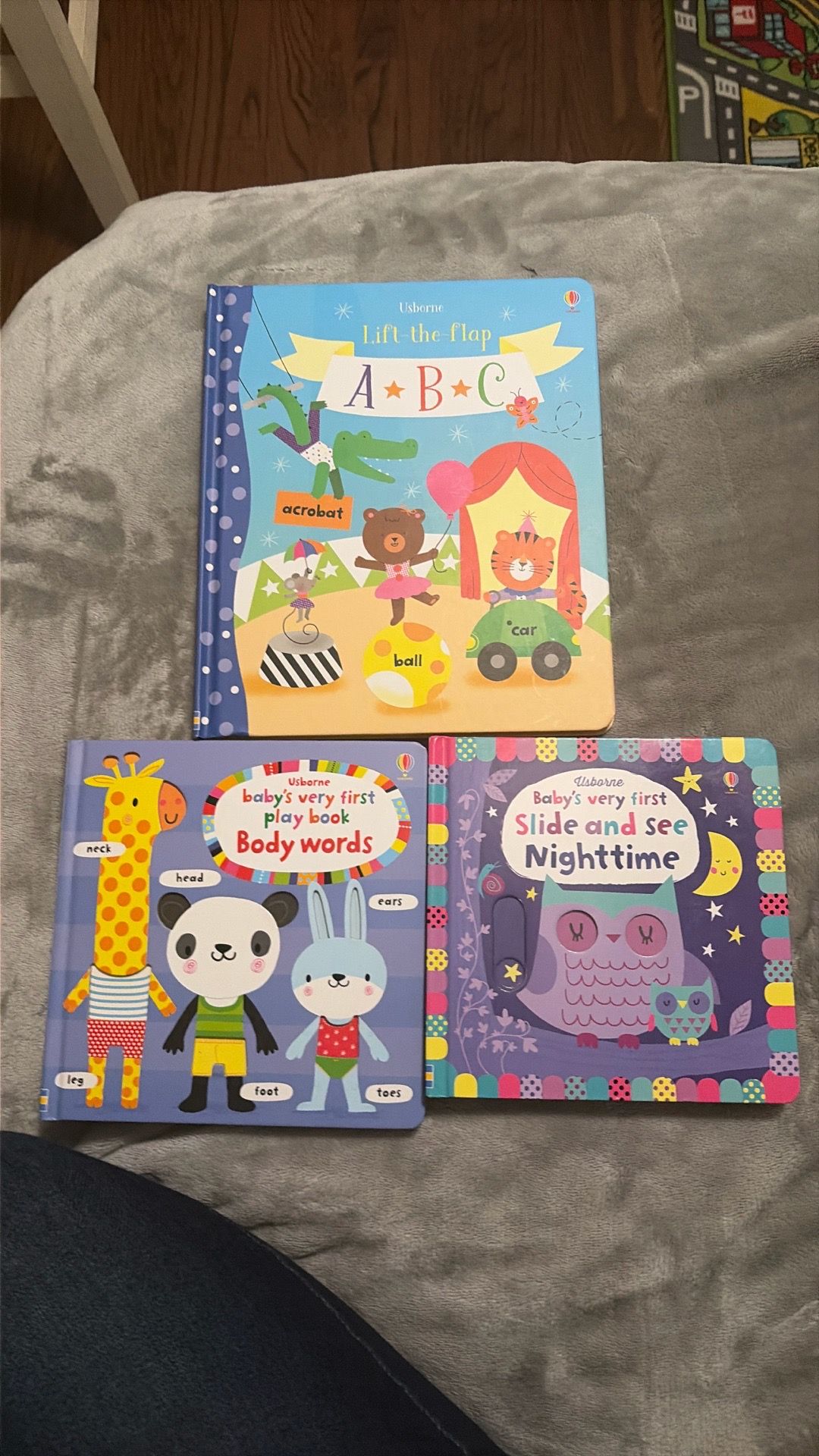 3 usborne books hard cover