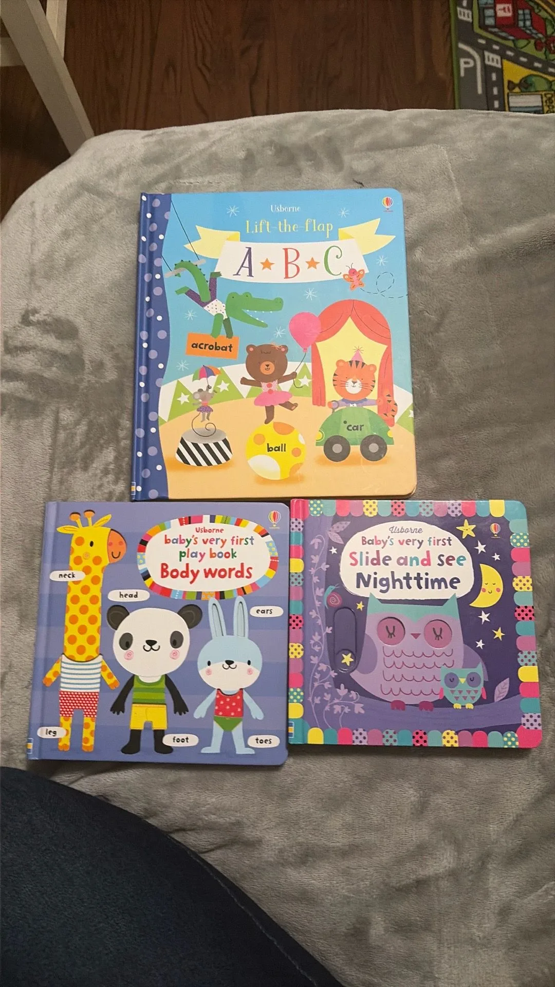3 usborne books hard cover