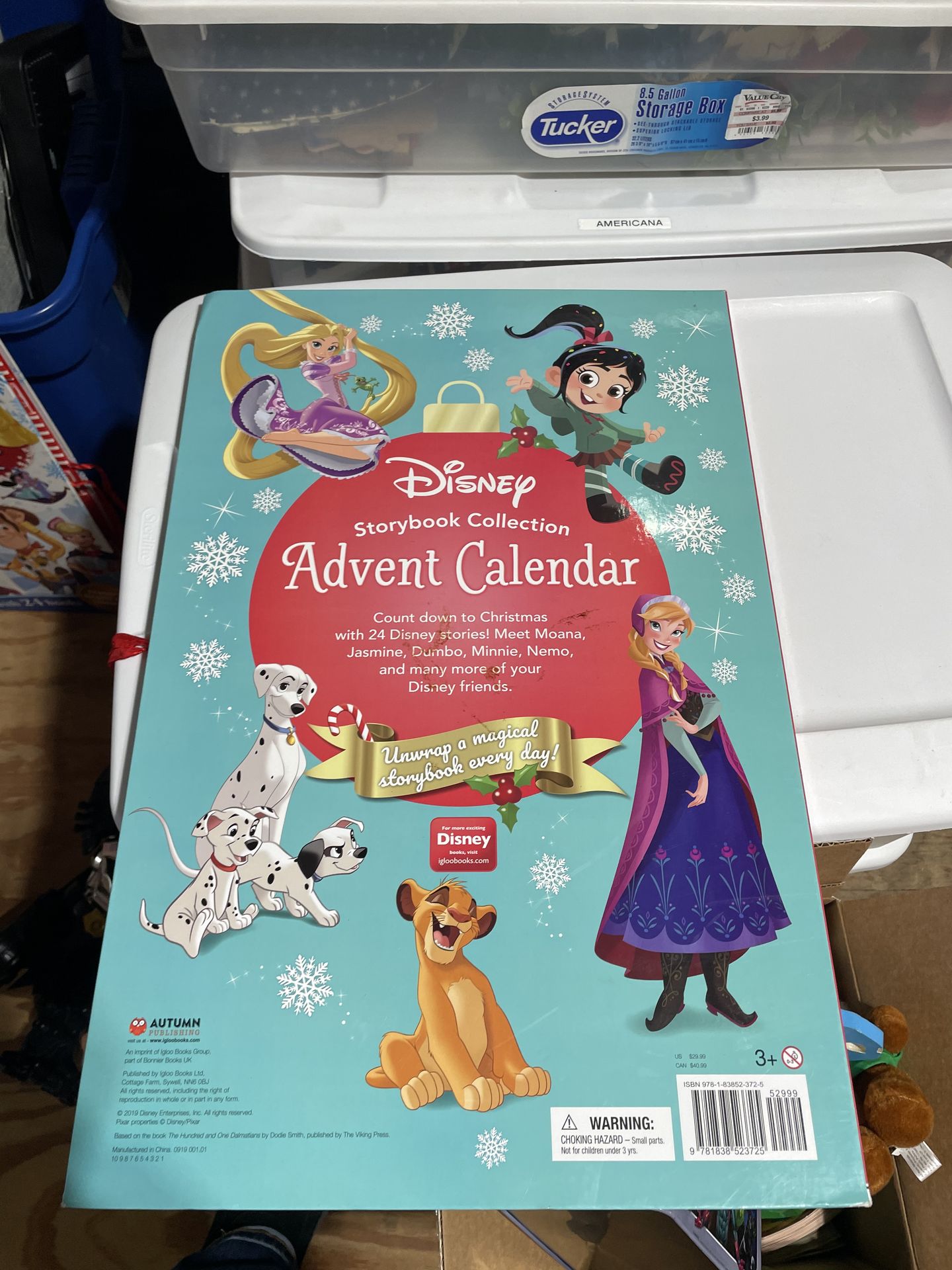 2 Disney book Advent calendars - photo 3