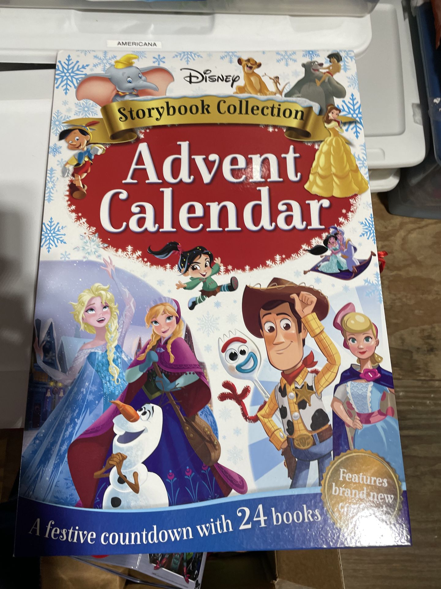 2 Disney book Advent calendars - photo 4