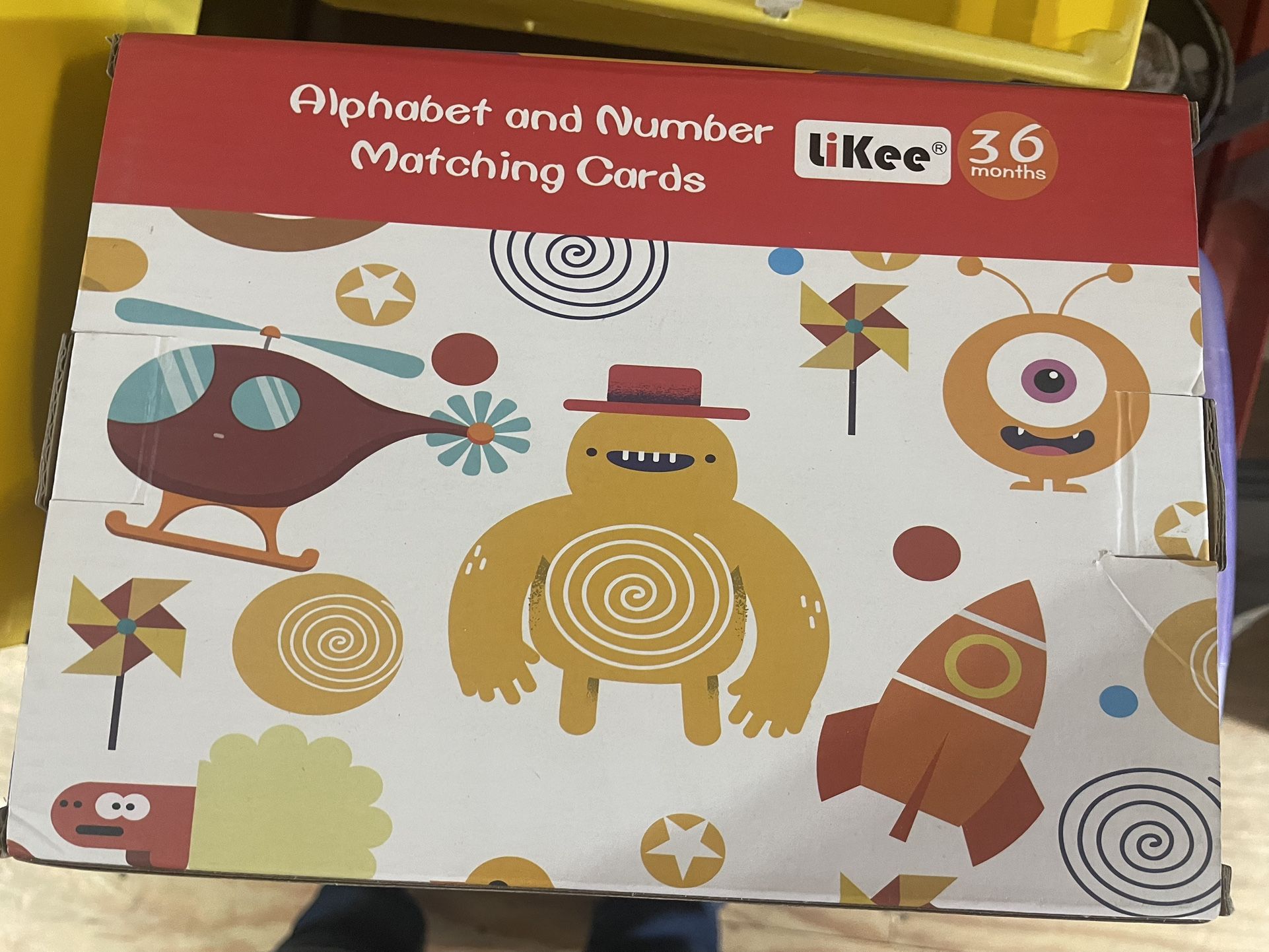 Alphabet/Number Matching Cards Puzzle 🧩