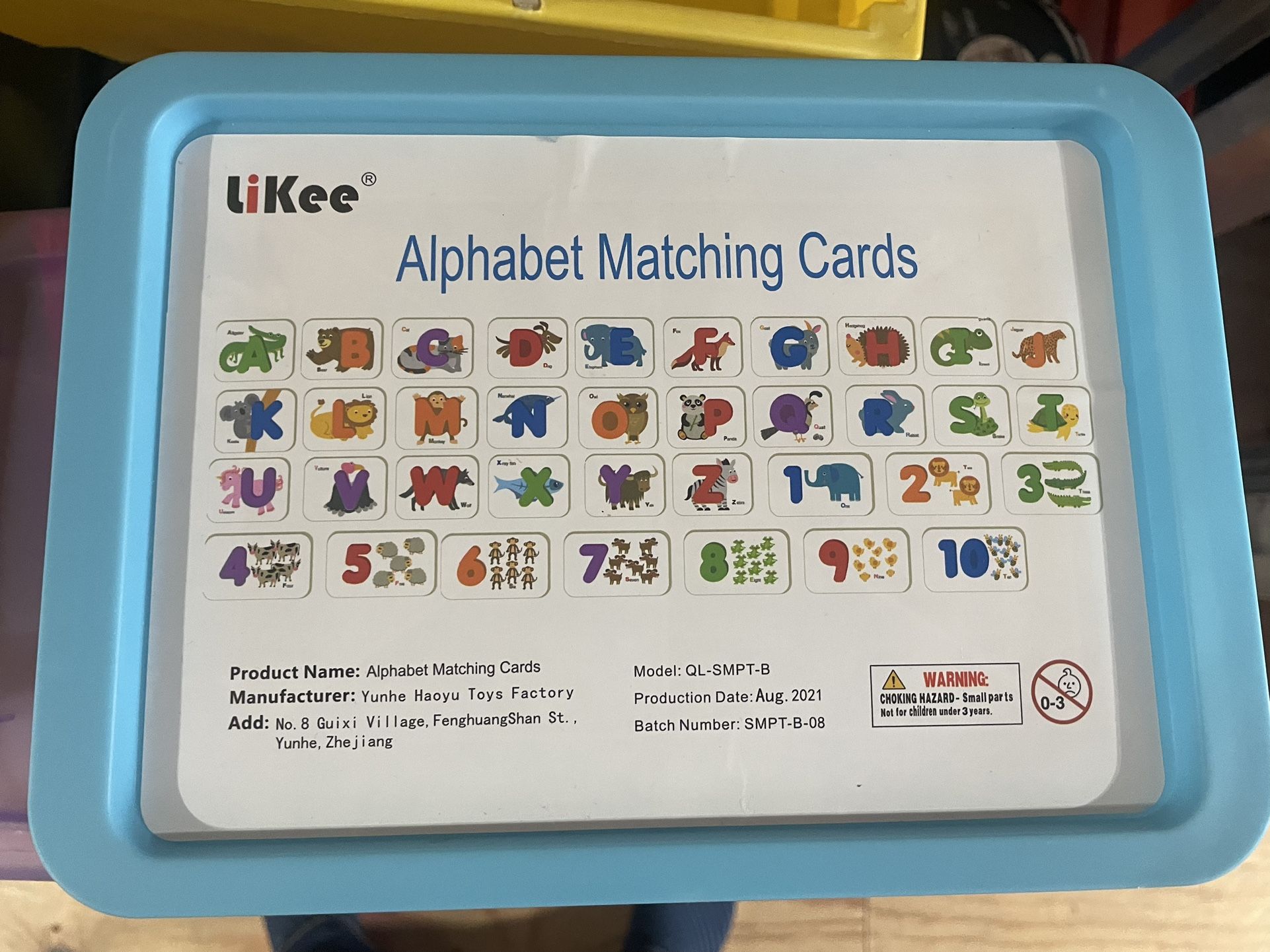 Alphabet/Number Matching Cards Puzzle 🧩 - photo 2