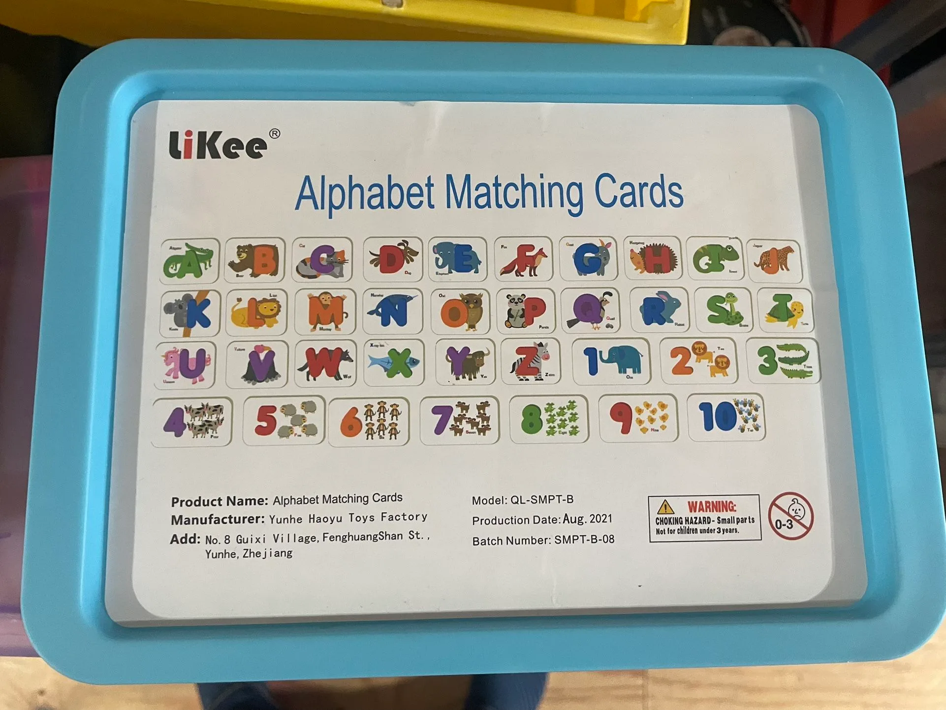 Alphabet/Number Matching Cards Puzzle 🧩 - photo 2