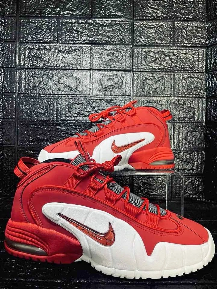 Nike Air Max Penny 1 Red White & Black Blue