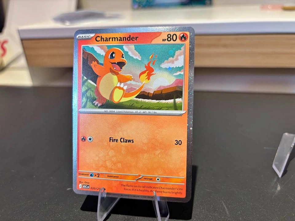 Charmander Cosmos Holo Promo Pokemon Card