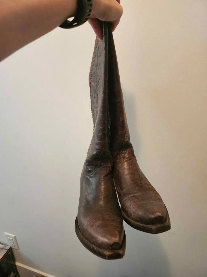 Leather Cowboy Boots - photo 2