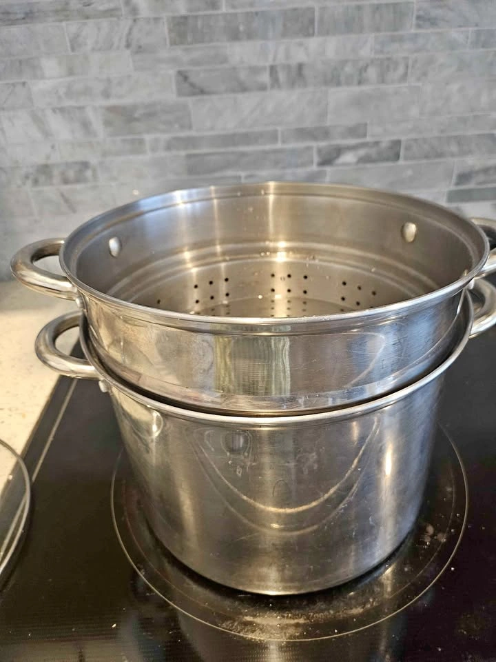 ✨ Stainless Steel Steamer Pot Set