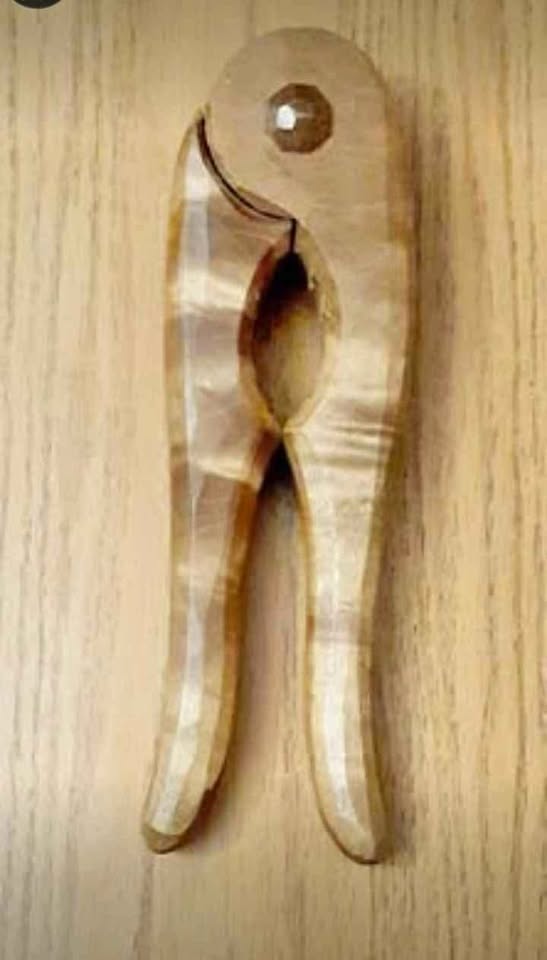 Rare Wooden Hand Carved Nutcracker