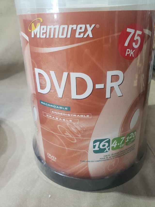 3 Pack Bulk DVD Blank Discs Lot - 275 Total - photo 4
