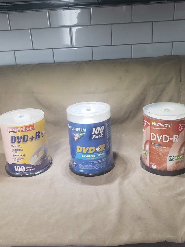 3 Pack Bulk DVD Blank Discs Lot - 275 Total - photo 5