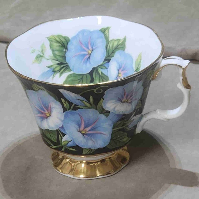Vintage Royal Albert "Morning Glory" Teacup (Cup Only)