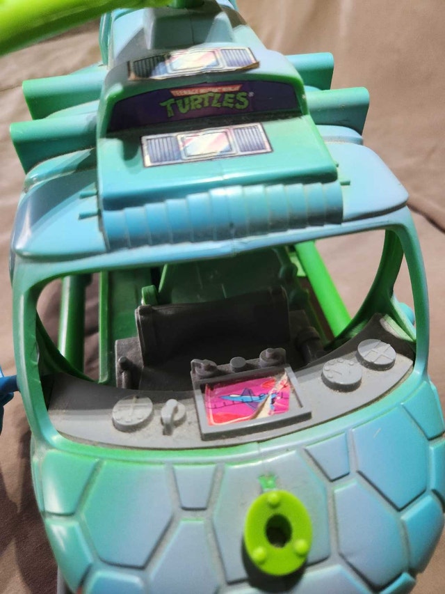 1990 TMNT Turtle Copter Incomplete - photo 2