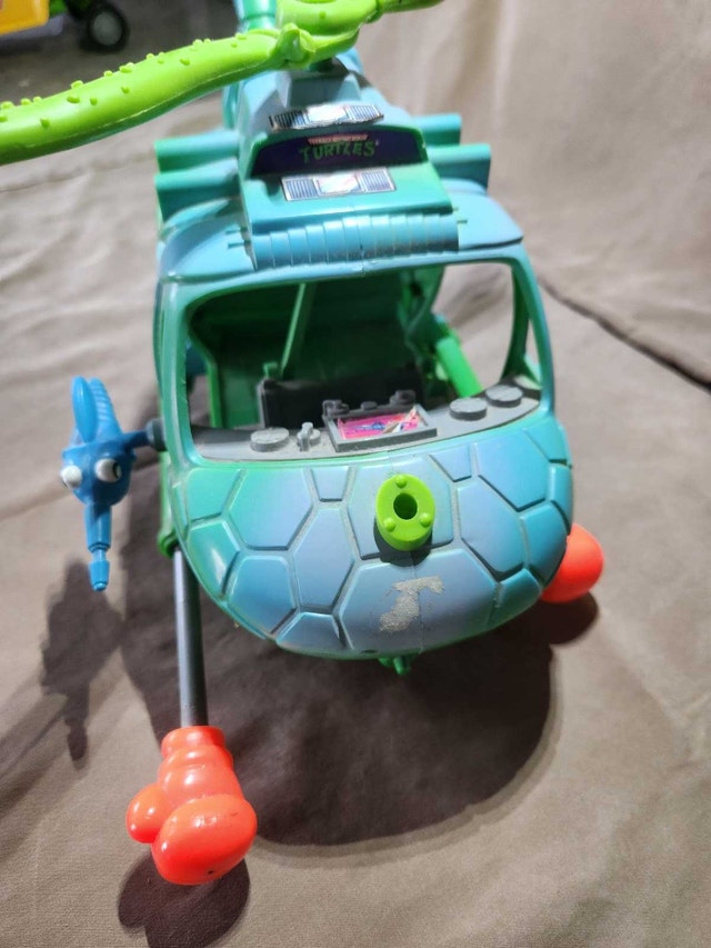 1990 TMNT Turtle Copter Incomplete - photo 3