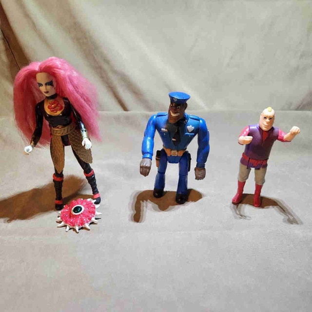 Vintage 1980s Action Figure Lot (Kenner, Star Wars, Golden Girl)