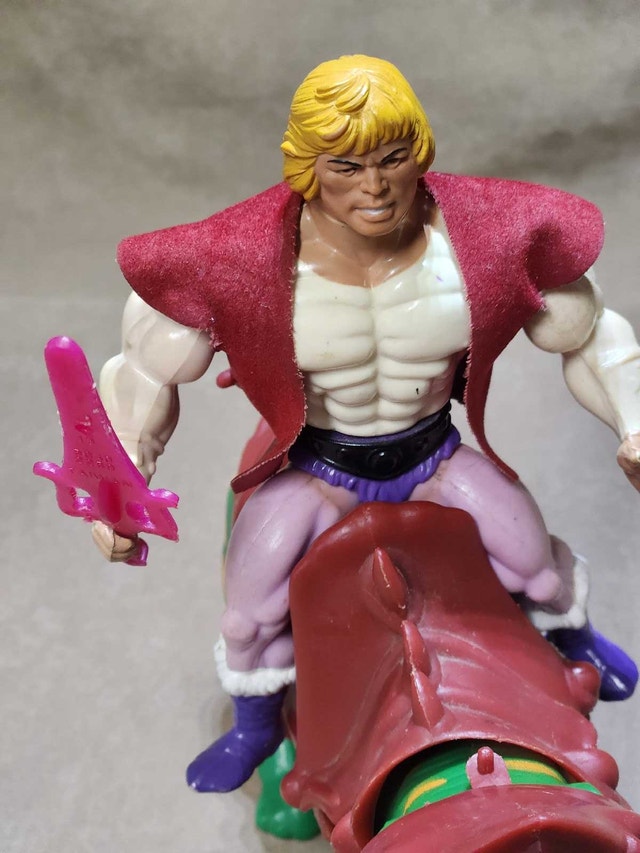 1980s Masters of the Universe: Prince Adam & Battle Cat Set - photo 2