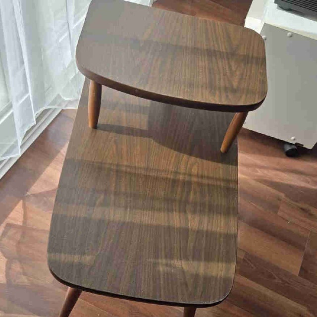 1960s 2-Tier Telephone Side Table