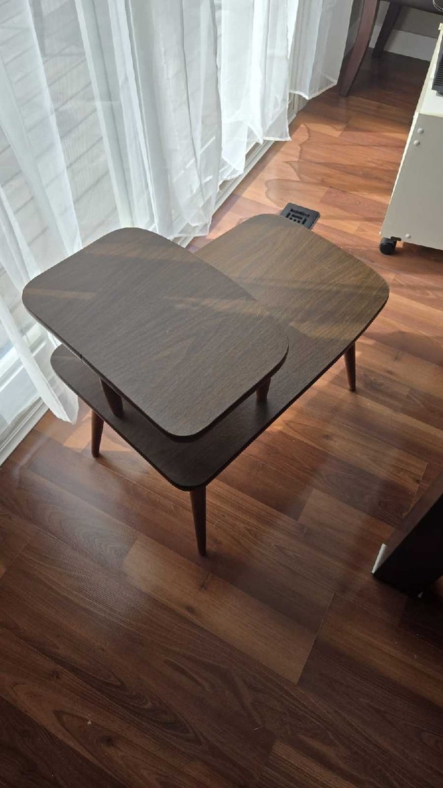 1960s 2-Tier Telephone Side Table - photo 4