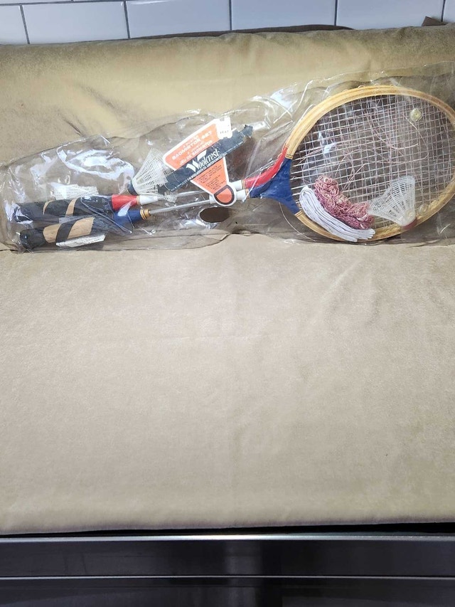 1970s Woolcrest 2-Player Badminton Set, New Old Stock - photo 4