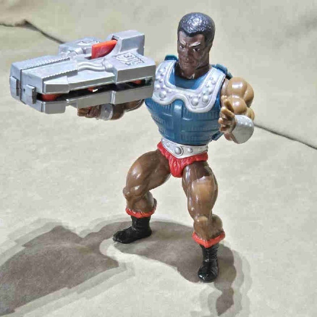1987 He-Man MOTU CLAMP CHAMP Figure - 100% Complete
