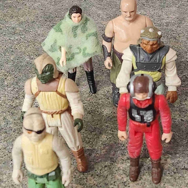 Vintage Kenner Star Wars Lot – 6 Orig. Figures (1983-1984)
