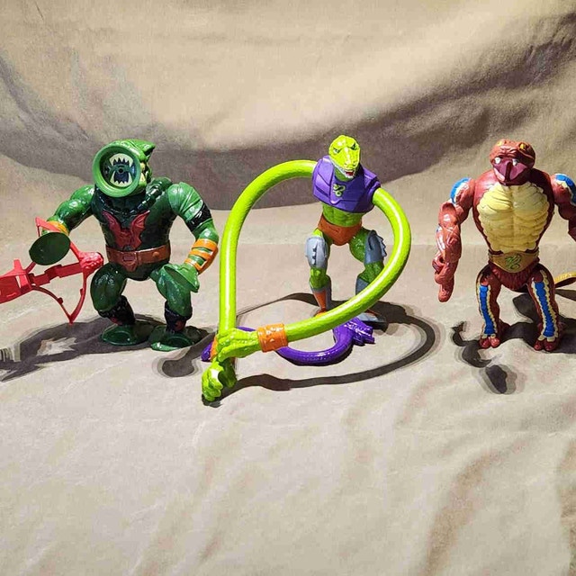 Vintage 1980s MOTU Figure Lot - 100% COMPLETE