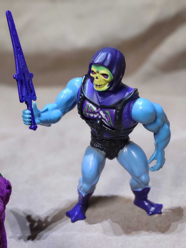 Vintage 1980s MOTU Battle Armor Skeletor & Panthor Set - photo 3