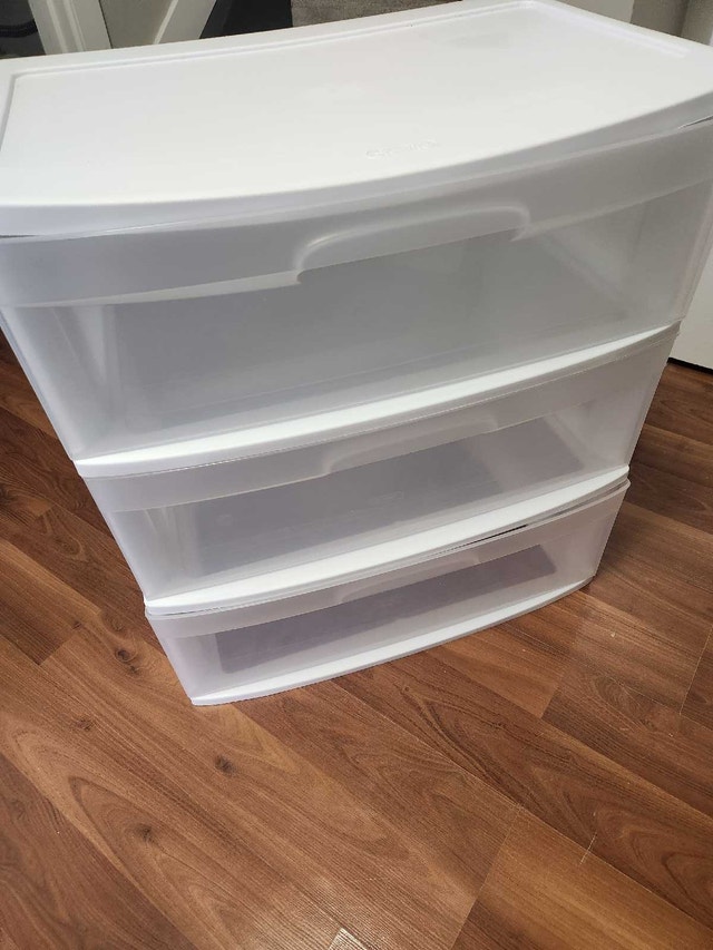 Sterilite 3-Drawer Wide Plastic Storage Cart – Great Condition! - photo 5