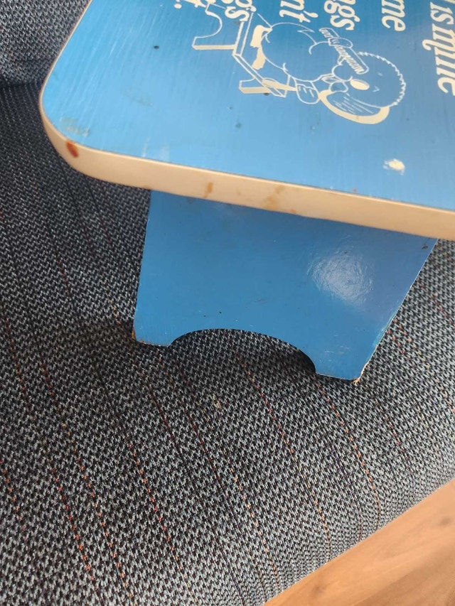 1985 Children's Step Stool, Edm. Sheltered Workshop History - photo 2
