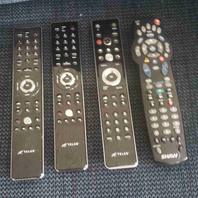 Replacement TV Remotes, Telus Optik TV & Shaw/Rogers Models