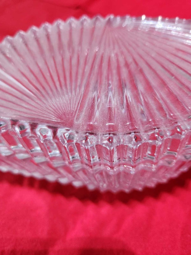 Mikasa "Diamond Fire" Lead Crystal Covered Trinket Box -Japan - photo 2