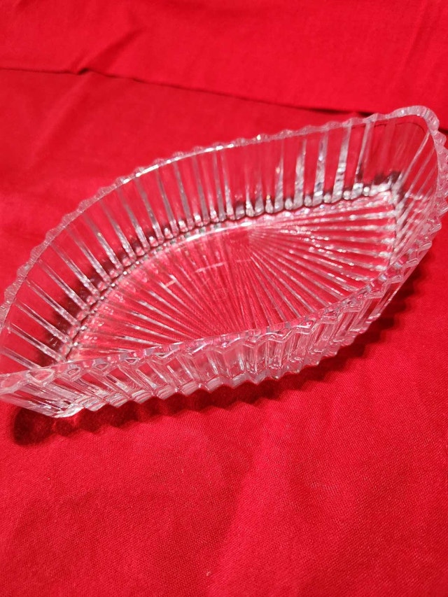 Mikasa "Diamond Fire" Lead Crystal Covered Trinket Box -Japan - photo 3