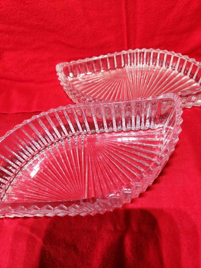 Mikasa "Diamond Fire" Lead Crystal Covered Trinket Box -Japan - photo 5