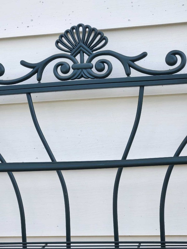 Vintage Wrought Iron Style Baker’s Rack - photo 3