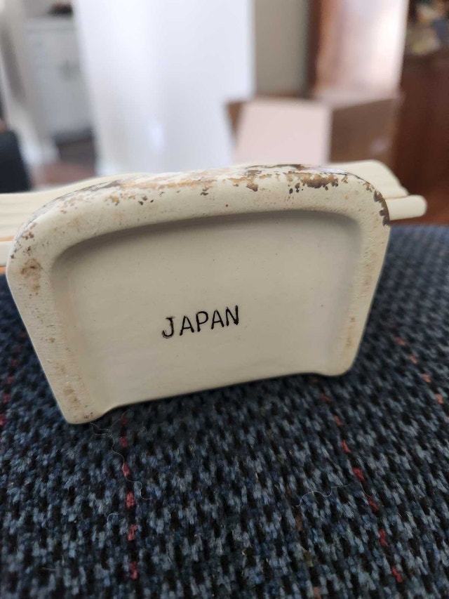 Sweet Vintage "Friendship" Book Vase – Made in Japan - photo 2