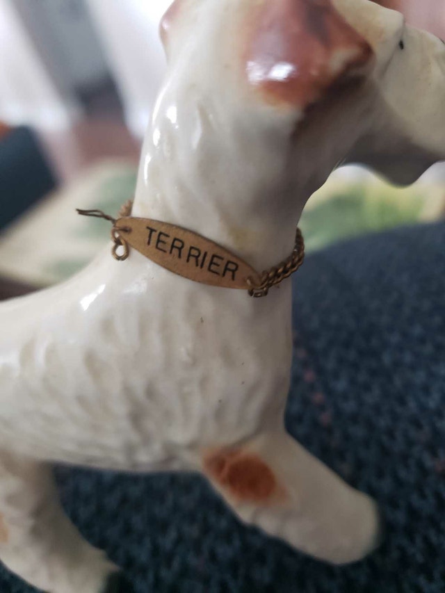 Porcelain Terrier Figurine - Made in Japan - photo 2
