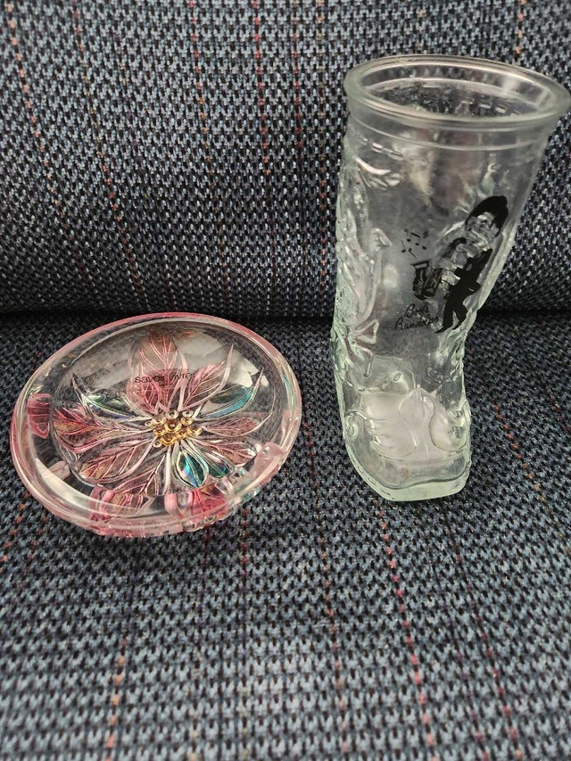 Nashville Boot Glass & Savoir Vivre Japan Glass Bowl