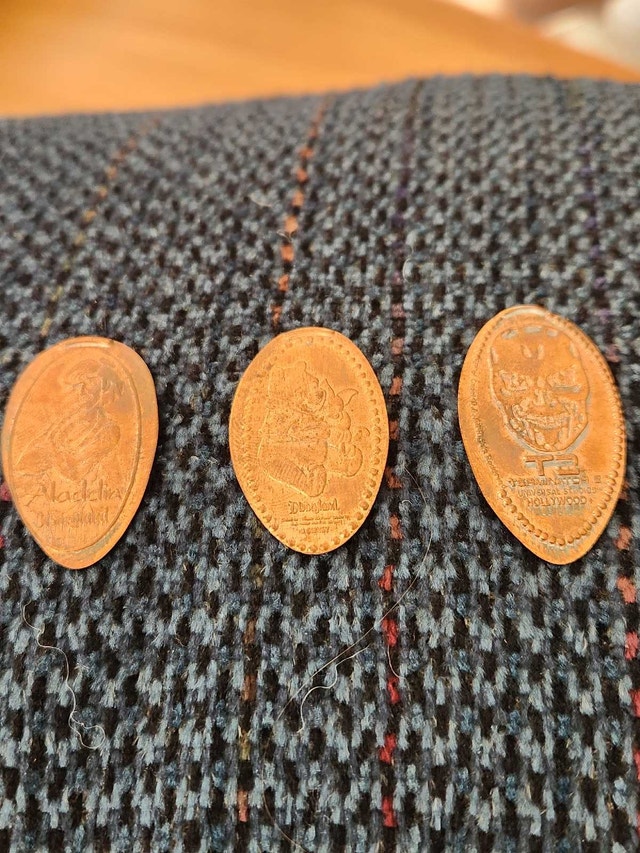 RARE Retired Theme Park Pressed Penny Lot