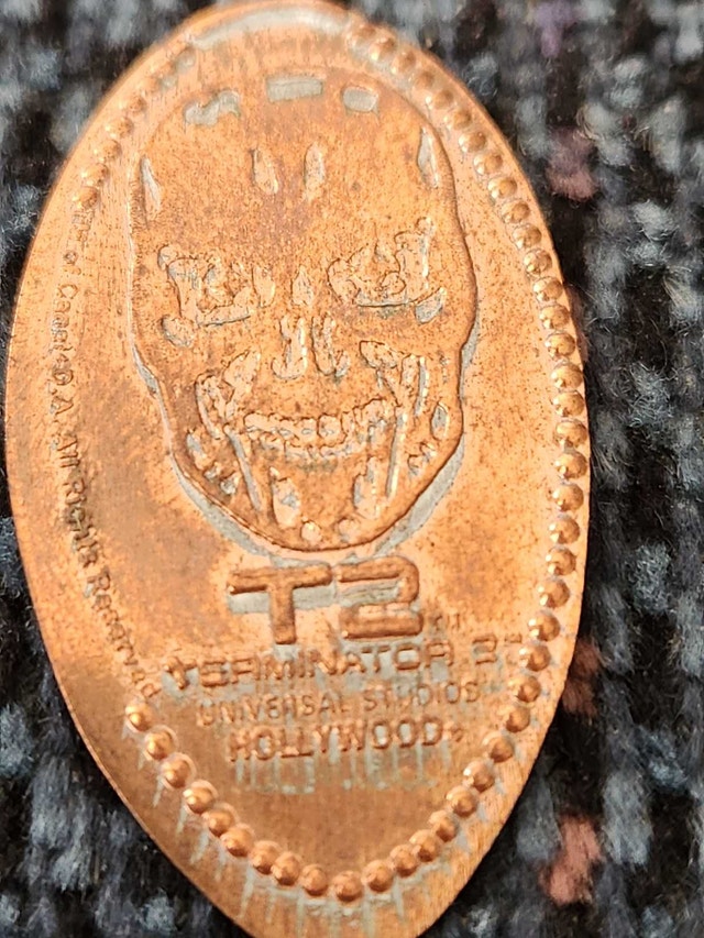 RARE Retired Theme Park Pressed Penny Lot - photo 2
