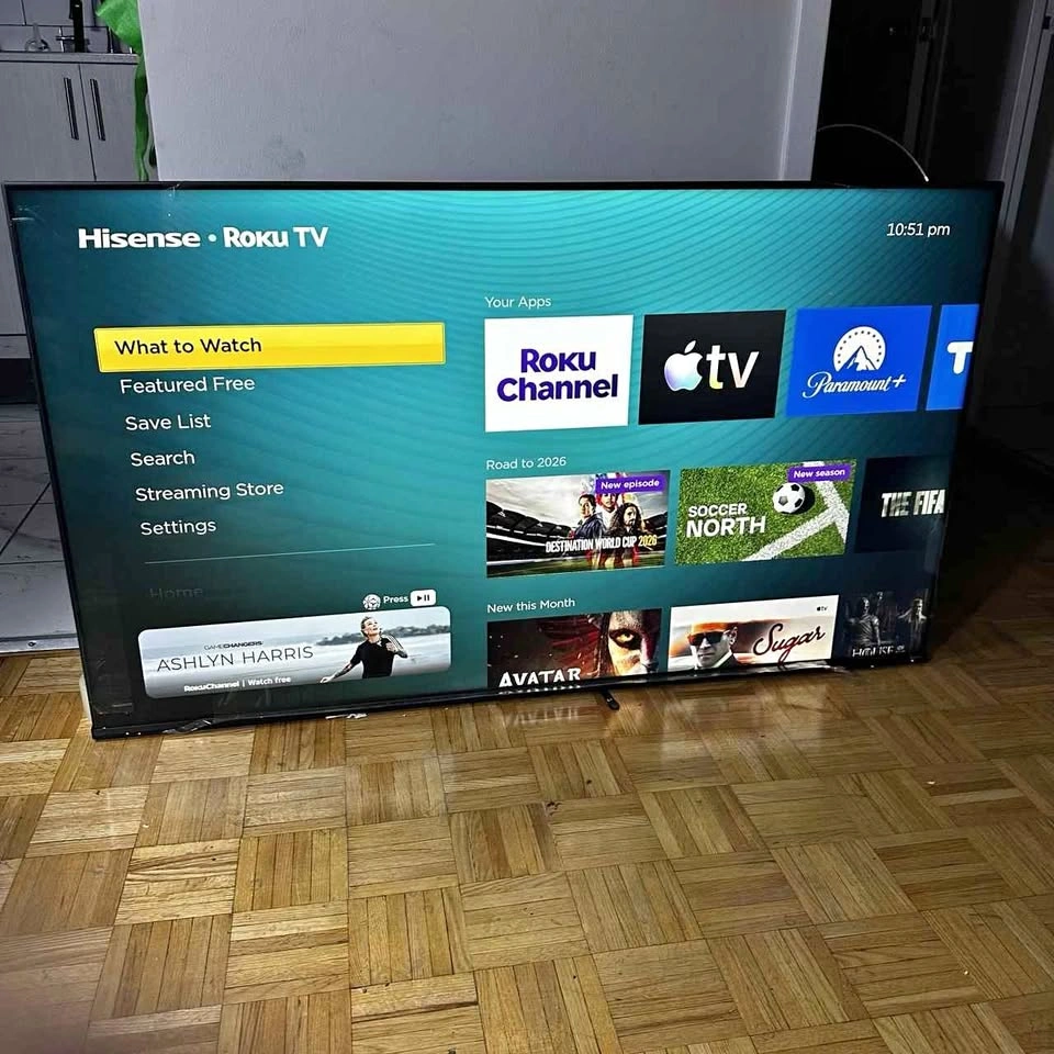 Hisense 55" R6 Series 4K UHD Roku TV
