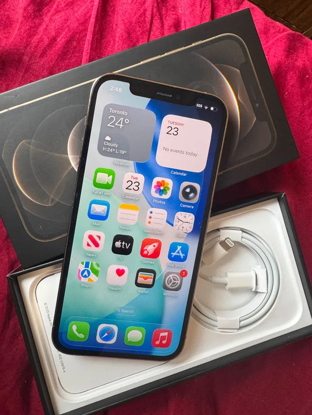 Apple iPhone 12 PRO Gold Colour 128GB thumbnail