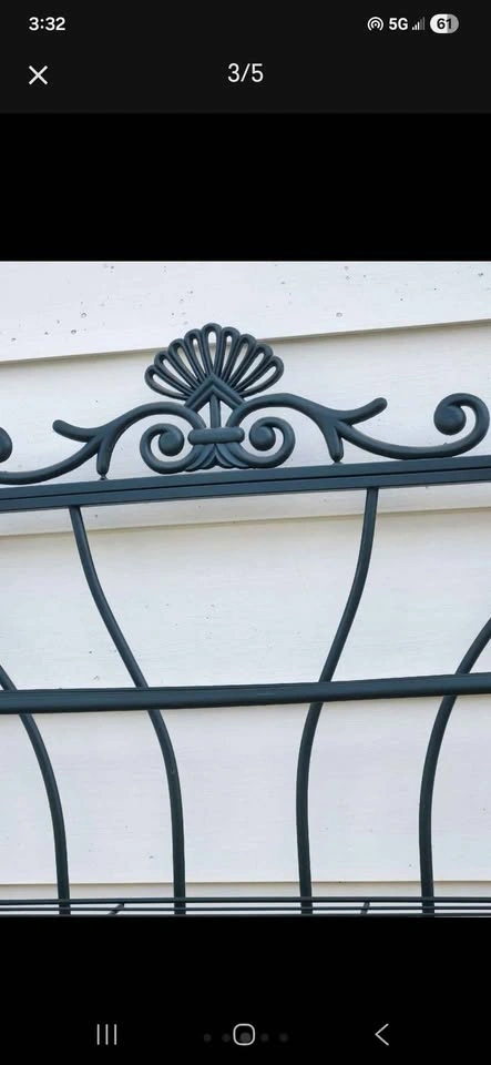 Vintage Wrought Iron Style Baker’s Rack - photo 3