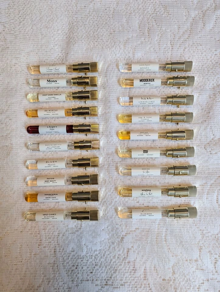Scentbird Luxury Fragrance Lot - 19 Niche Perfume Samples