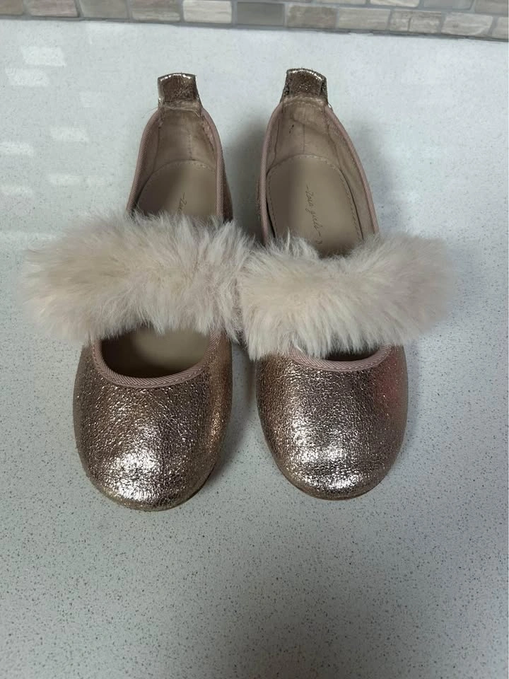 Zara Rose Gold ballet flats size 26 - photo 2