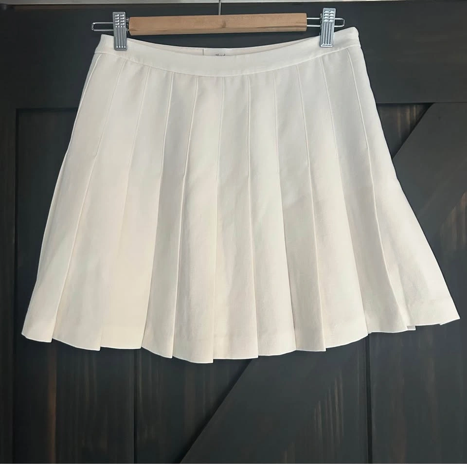 Aritzia Wilfred Juliet mid-rise pleated Skirt - photo 2
