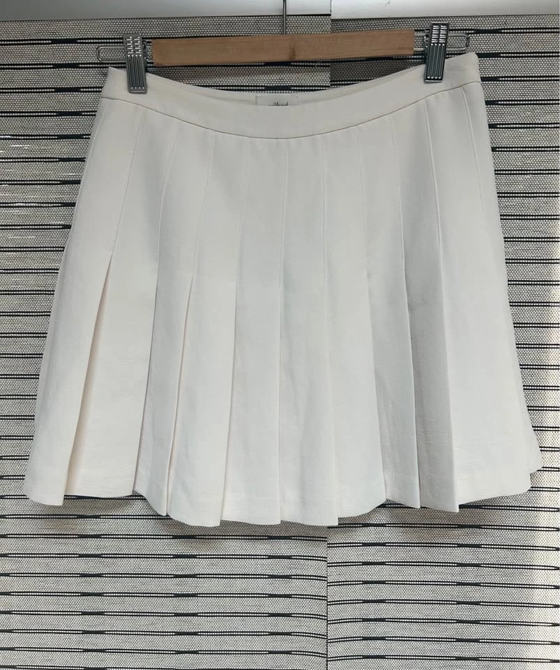 Aritzia Wilfred Juliet mid-rise pleated Skirt - photo 5