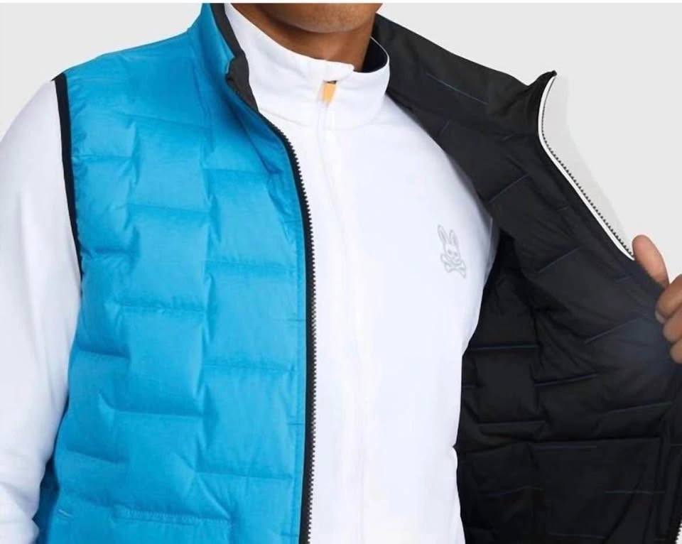 Mens Psycho Bunny Spencer Reversable Down Vest - photo 2