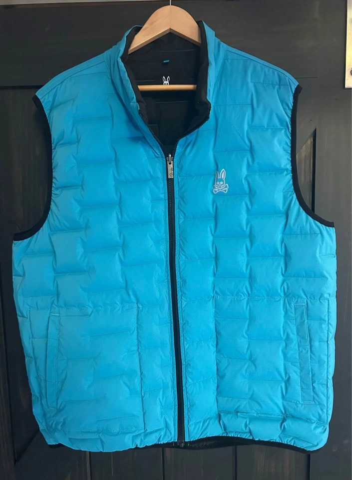 Mens Psycho Bunny Spencer Reversable Down Vest - photo 4
